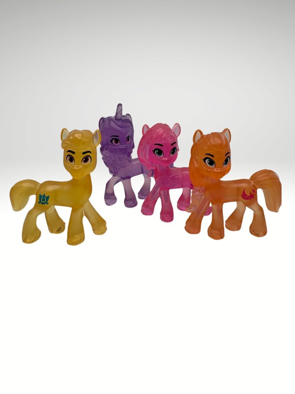 My Little Pony (MLP) New Generation G5 Crystal Theme Mane 6 (4pcs) (MLP:LT3-47)